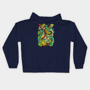 DRAGON -  12 Zodiac Animals Kids Hoodie